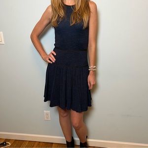 Tibi navy dress